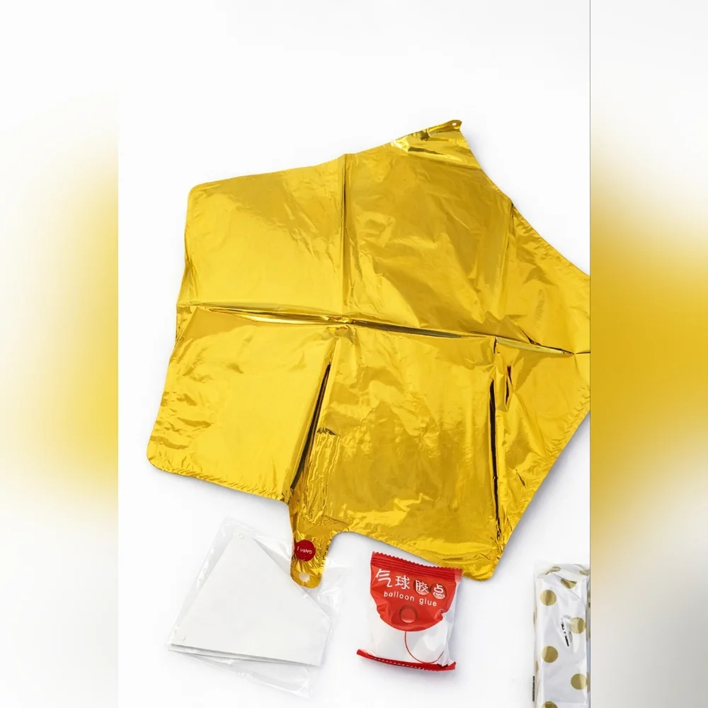 Gold and Green Party Decoration Set Birthday